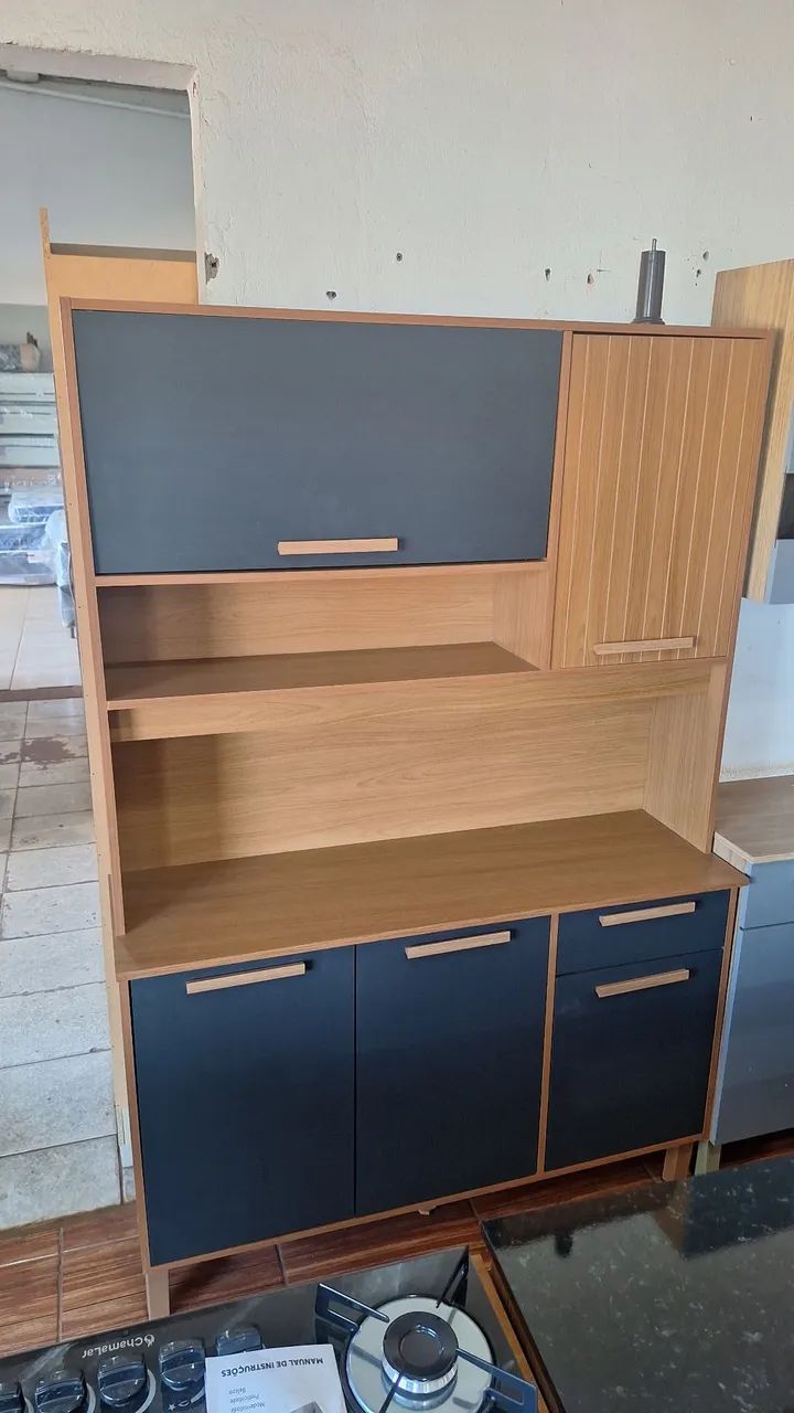 Armário de cozinha 5 portas 1 gaveta