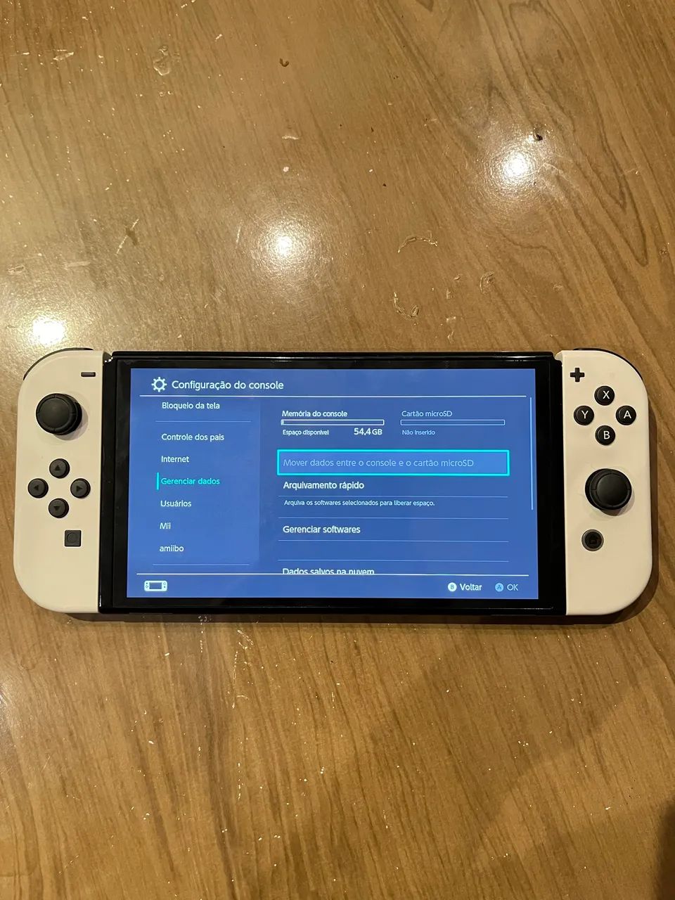 Nintendo Switch Oled Branco - Foto 4
