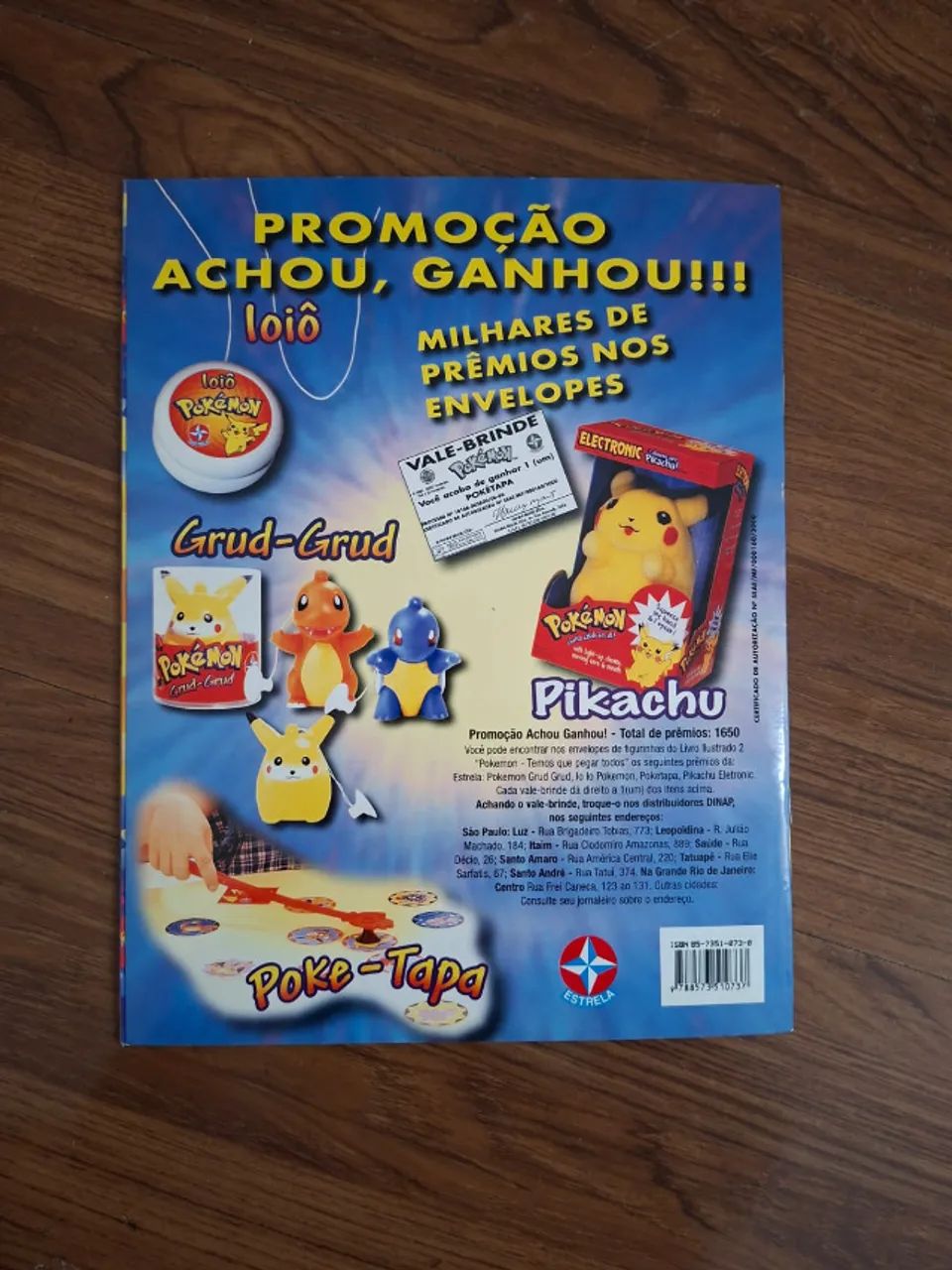 Álbum de Figurinhas Pokemon 2 - Foto 3