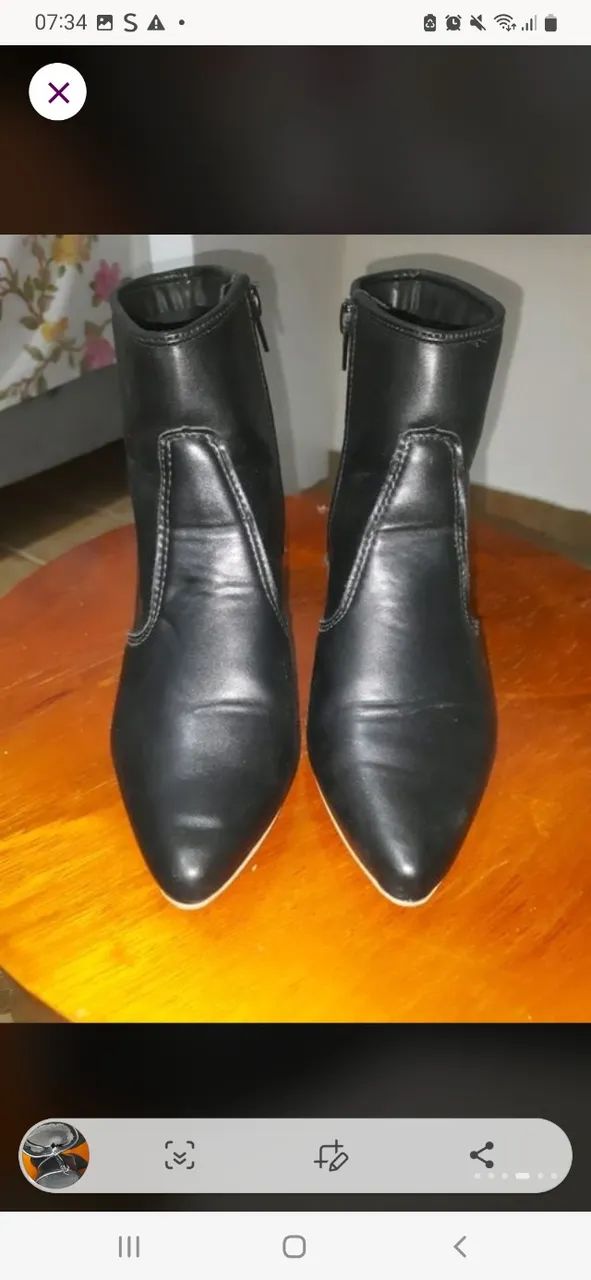 Bota preta shein - Foto 2
