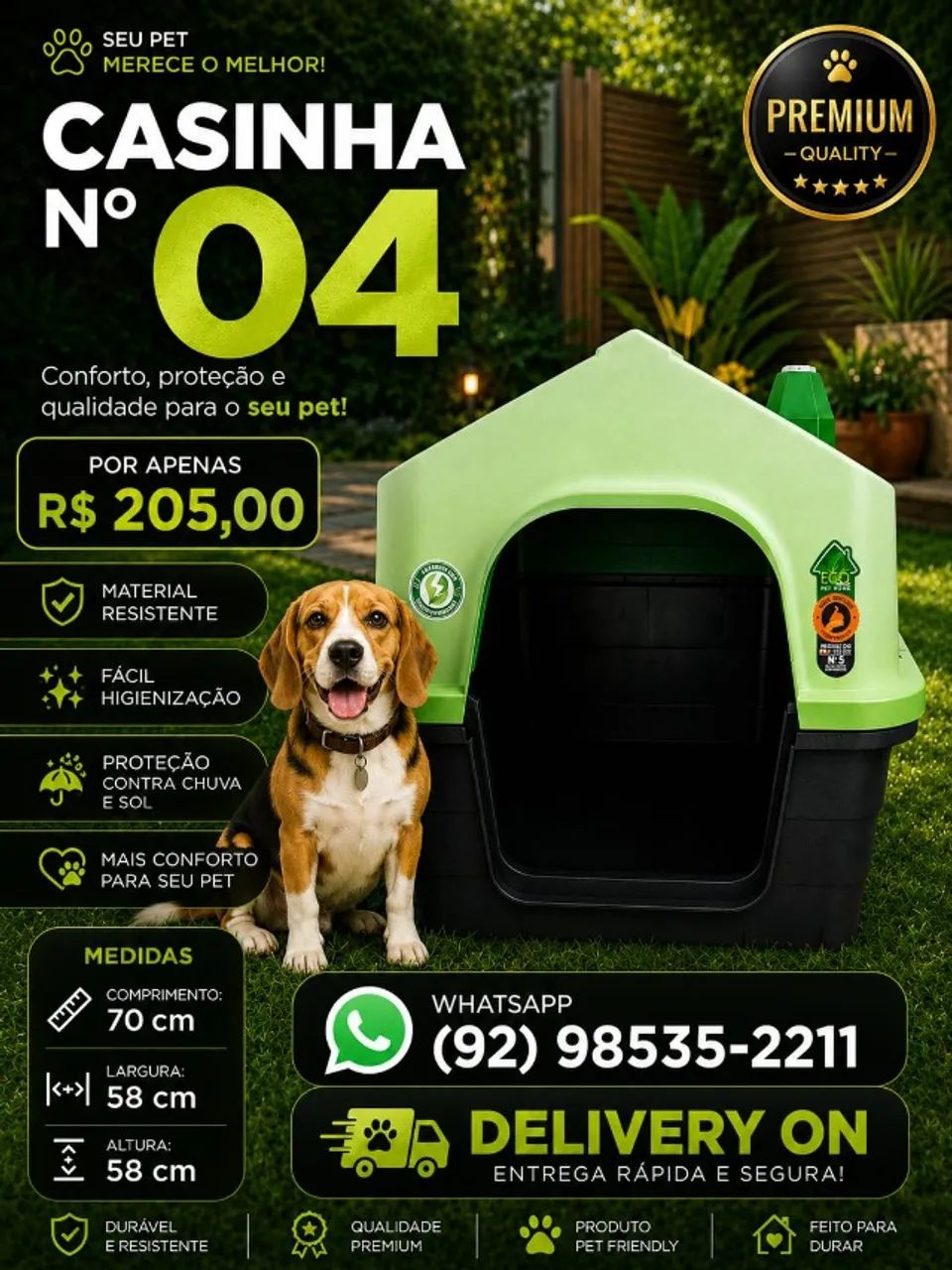 Casinhas para pets  - Foto 2