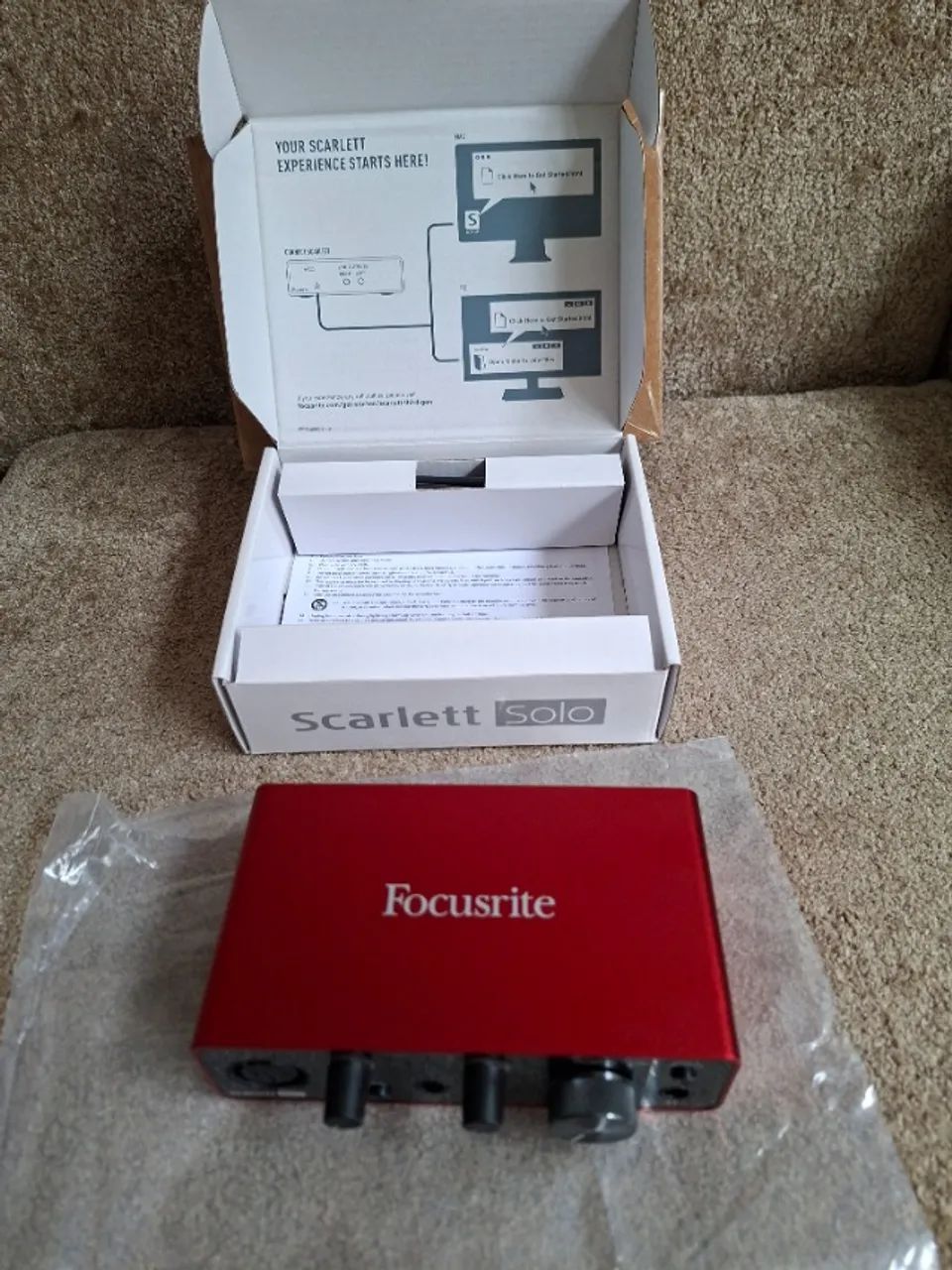 Interface De Audio Focusrite Scarlett Solo 3rd Geração 24 bits/192 kHz - Foto 2