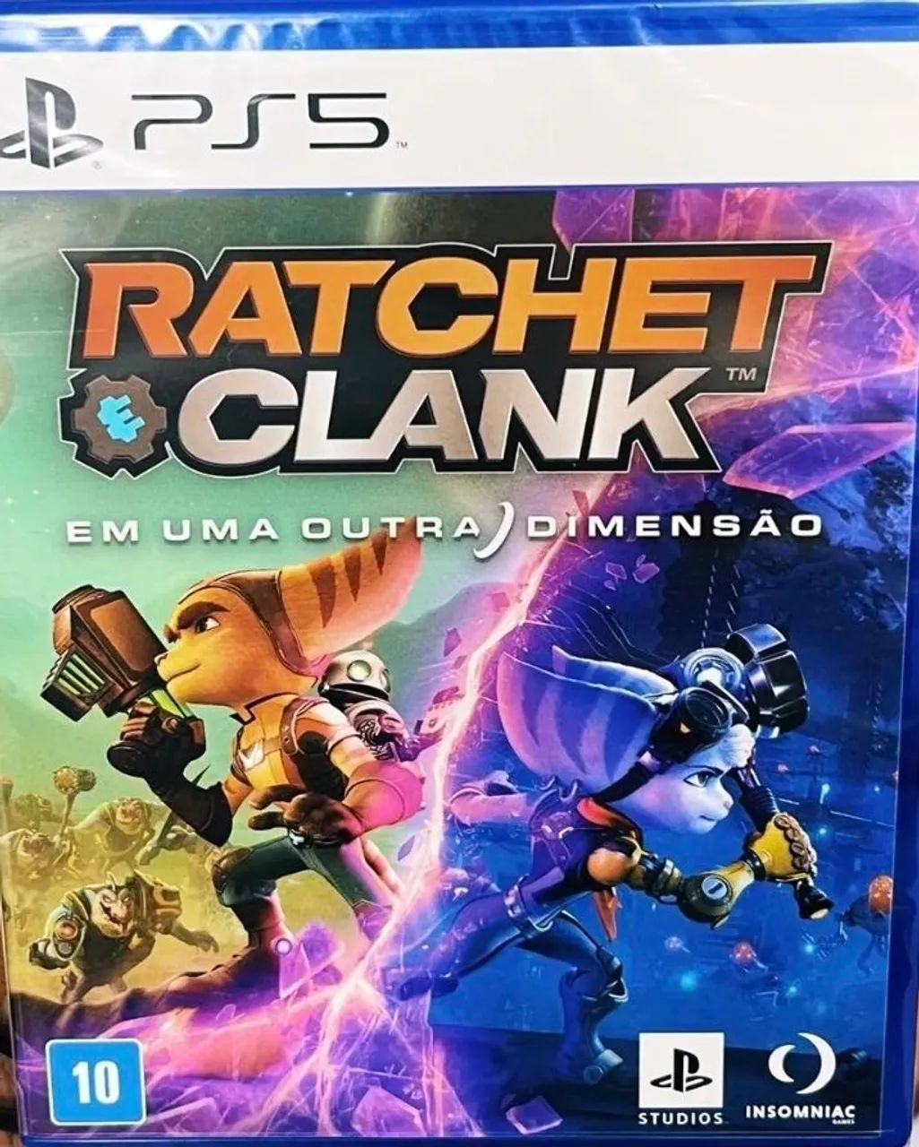 Jogo PS5 - Ratchet and Clank - Em Uma Outra DIMENSÃO LACRADO