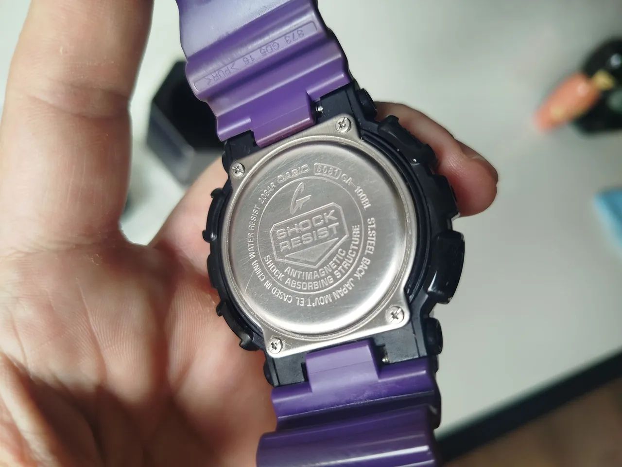 Relógio Casio G-Shock GA-100BL Frete grátis  - Foto 2