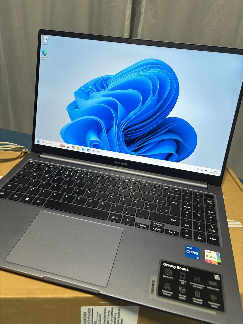 Notebook Samsung Galaxy Book 4, Core i5 13ª Geração - Foto 2