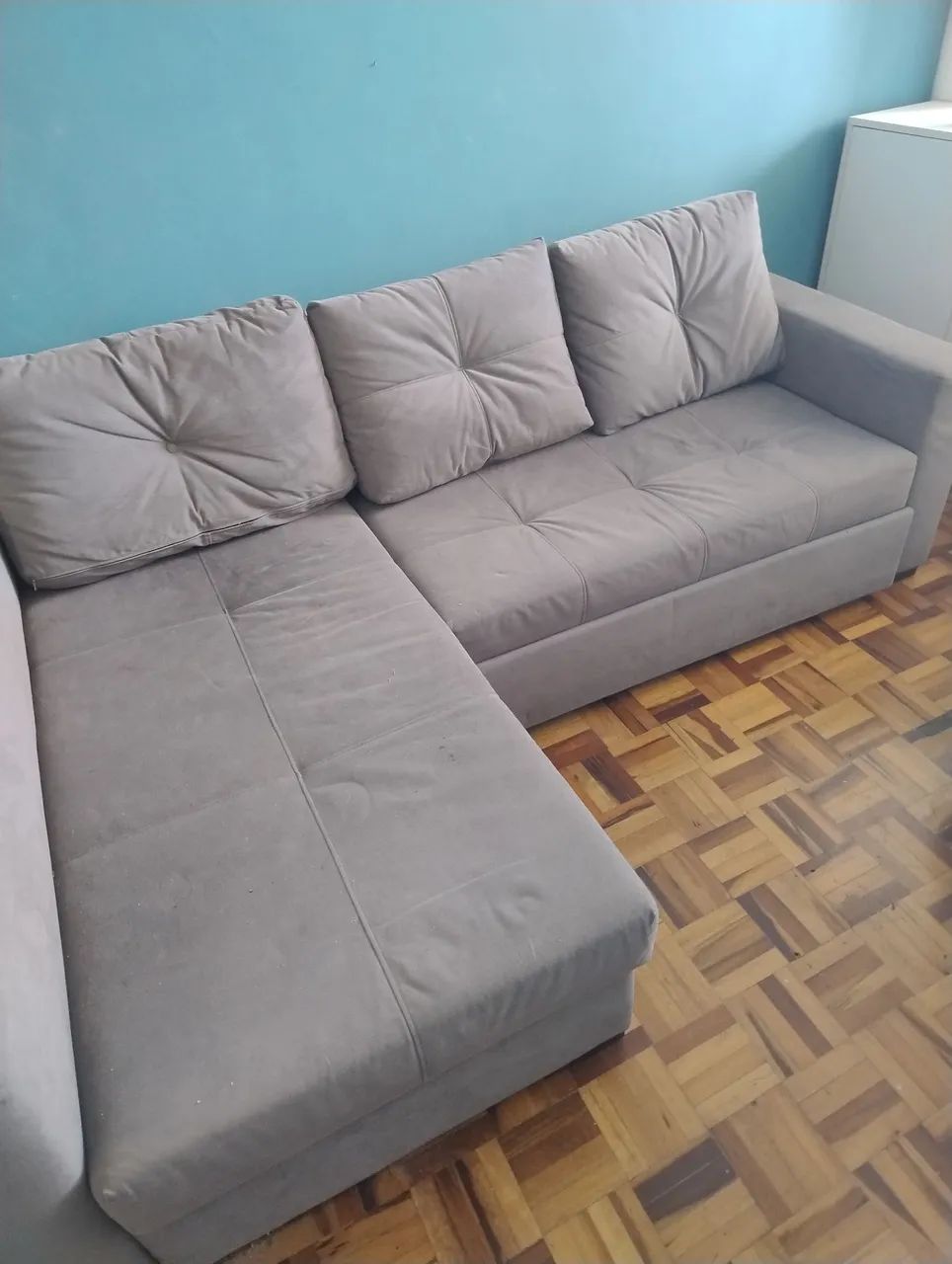 Sofá box em L - Foto 2