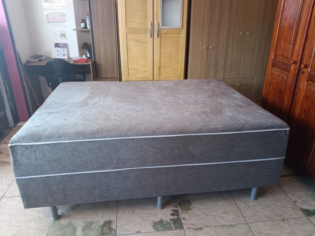 Cama unibox nova molas tradicional  - Foto 4