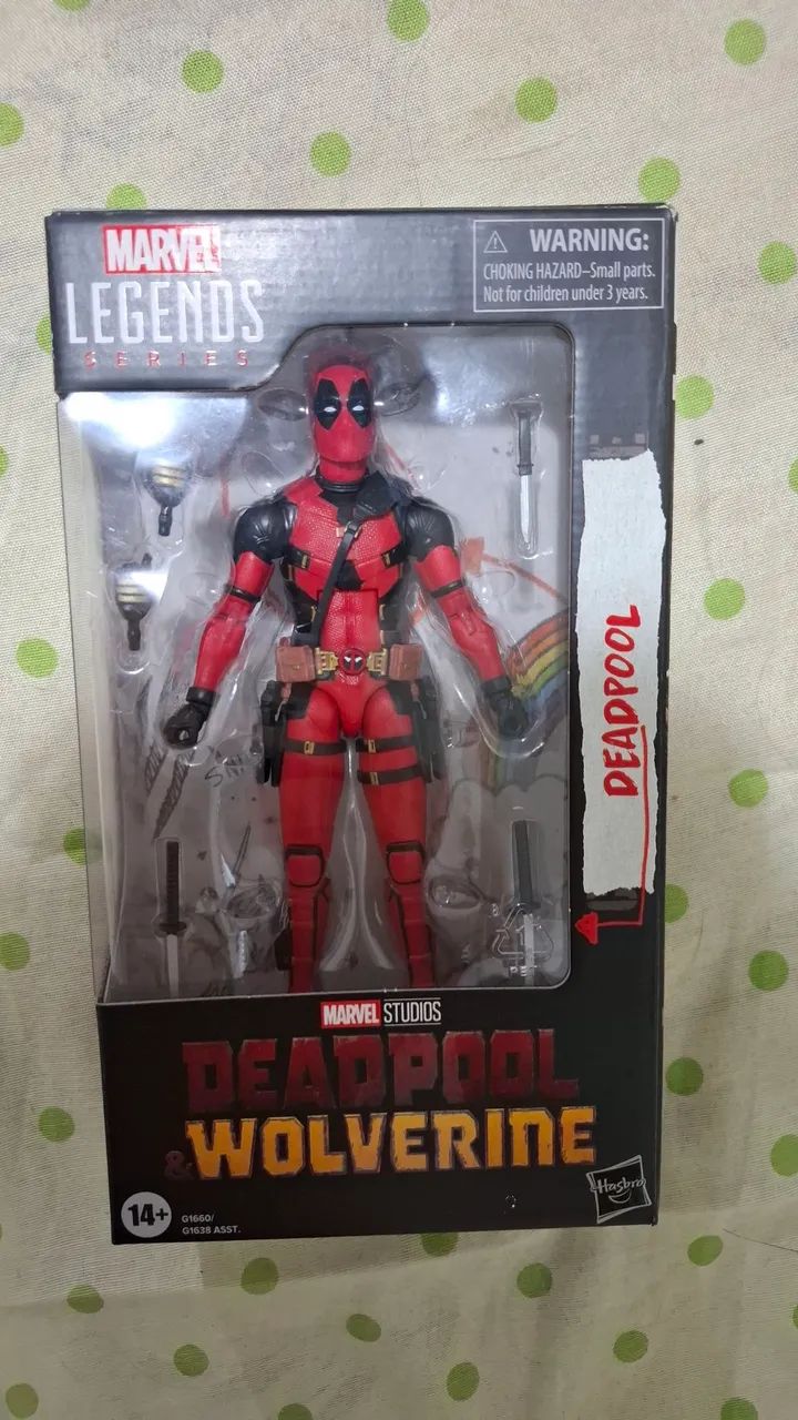Marvel Legends Deadpool Lacrado