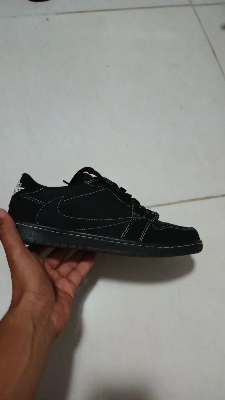 Air Jordan low Travis Scott Black Phanton - Foto 3
