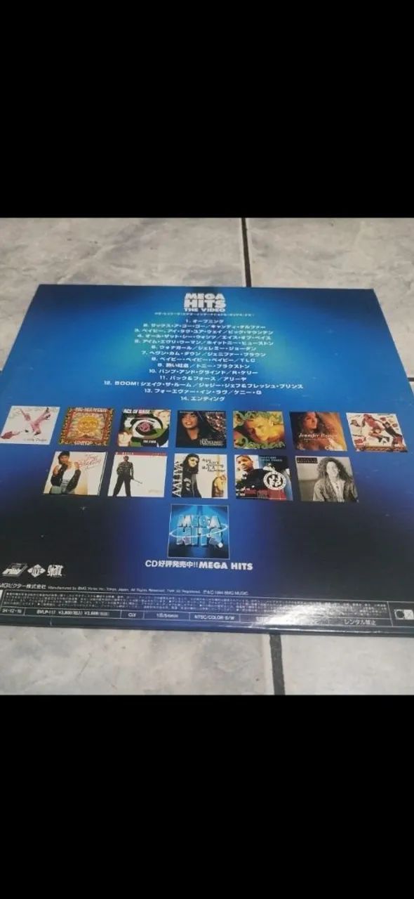 LASERDISC MEGA HITS THE VIDEO . TOP CLIPS - Foto 3
