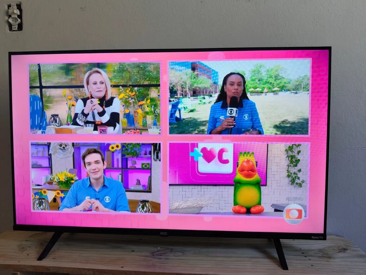 Tv 43' AOC Nova um mes de uso - Foto 2
