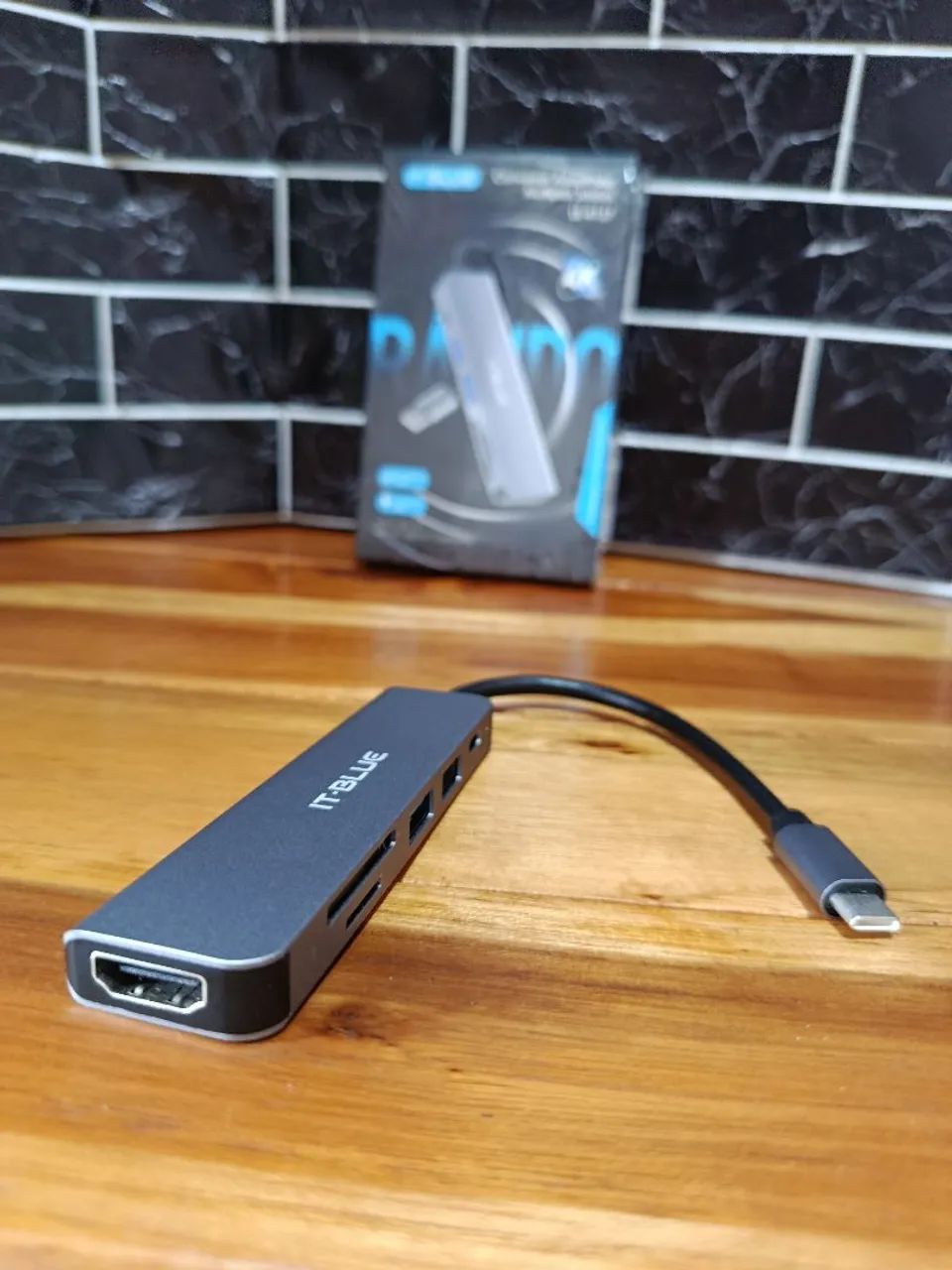 Adaptador USB-C para HDMI, USB 3.0,TF, SD USB-C PD  / PREÇO IMPERDÍVEL  - Foto 2