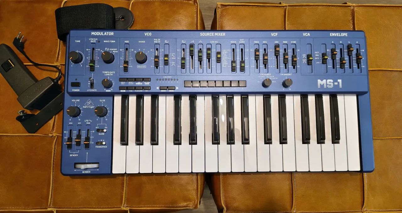 Behringer MS-1 BU Azul - Sintetizador Monofônico Analógico - Foto 2