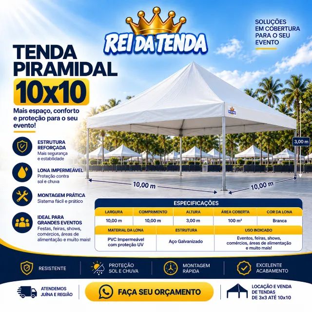 Tenda Piramidal - Foto 4