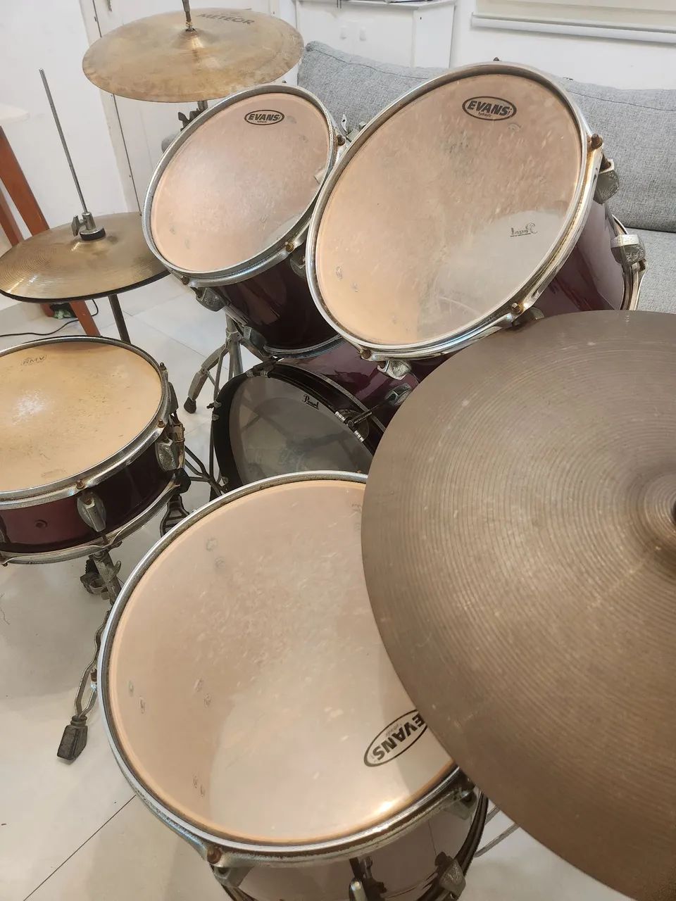 Bateria Pearl Soundcheck  - Foto 6