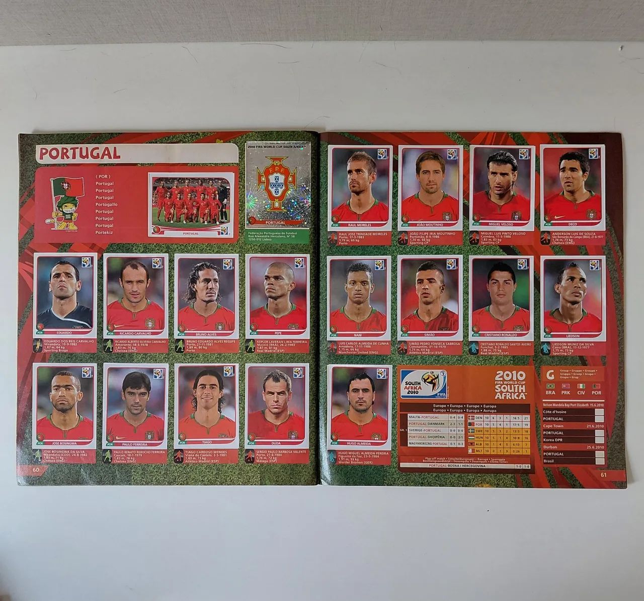 Álbum Copa do Mundo 2010 - Completo - Foto 4