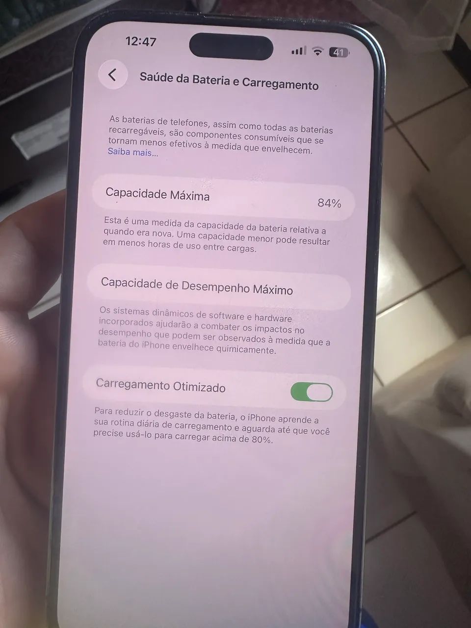 iPhone 14 Pro Max Roxo ou Cinza 256G - Foto 3