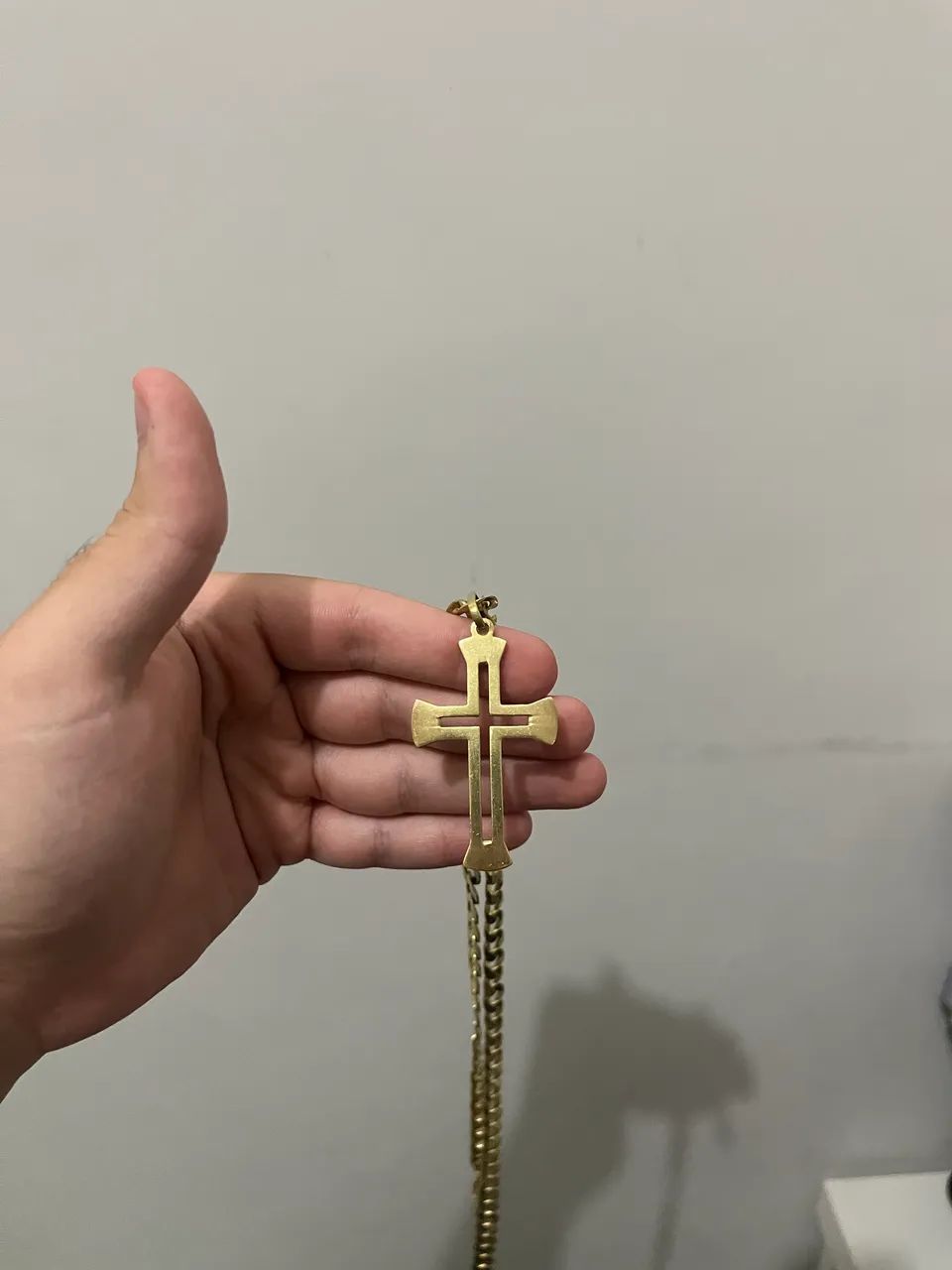 CORDÃO BANHADO A OURO - Foto 3