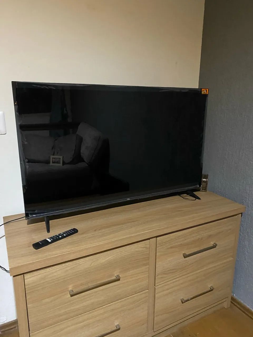 Smart TV TCL 50 Polegadas Nova com Película - R$ 1.499 - Foto 5