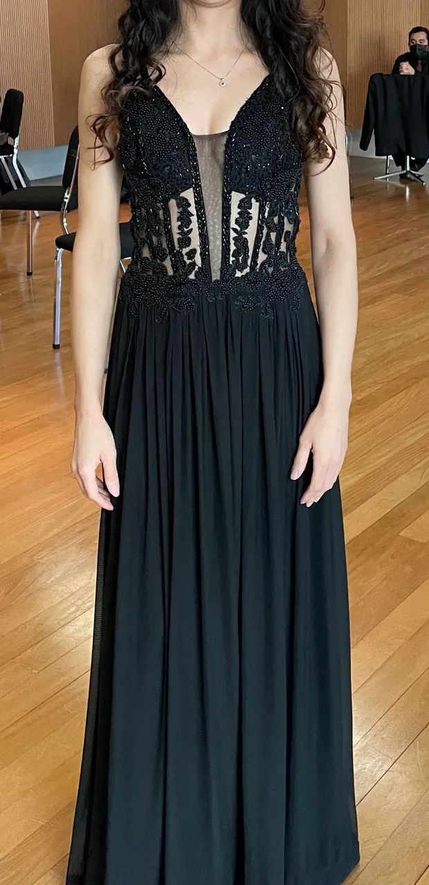 Vestido de festa com pedraria - Foto 2
