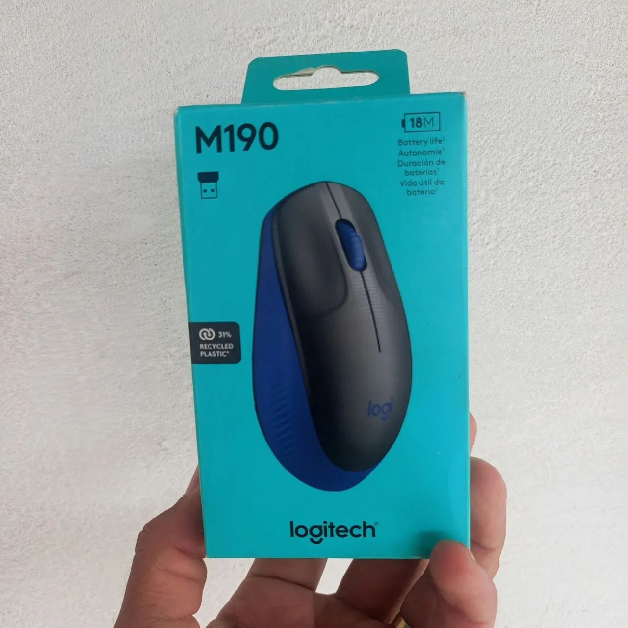 mouse sem fio, m190 logitech - Foto 2