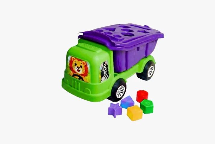 Kit Carrinho Infantil Caçamba Didática  - Foto 3