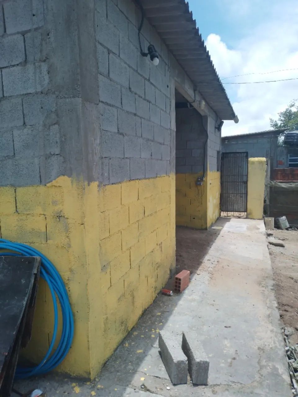 Aceito carro como entrada.15x35M². Doc e cadastro na prefeitura e sabesp com casa no bloco - Foto 3