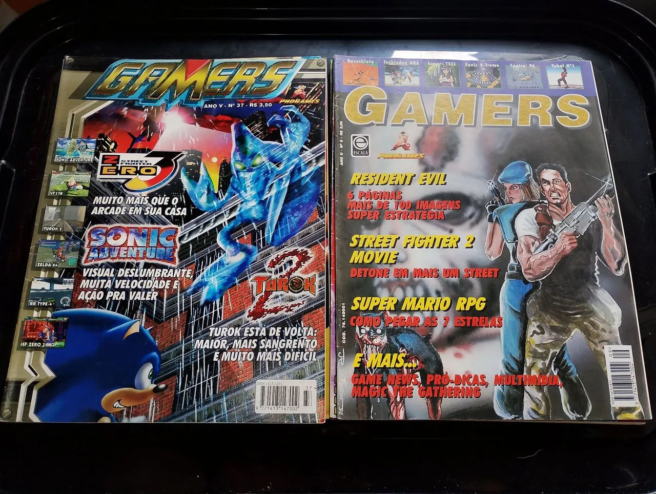 Lote com 10 revistas de games - Foto 3
