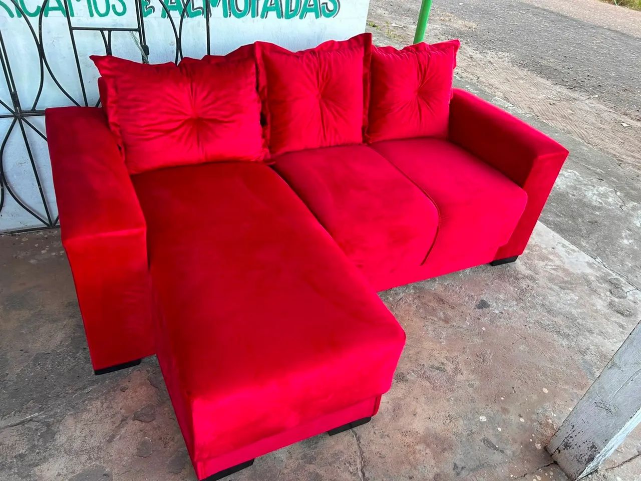 Sofá chaise novo  - Foto 3