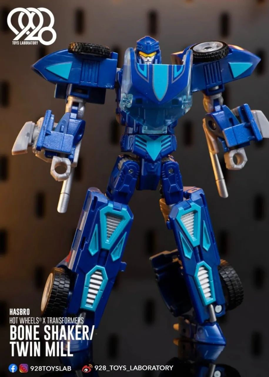 Figure Hot Wheels X Transformers Twin Mill Lacrado - Foto 5