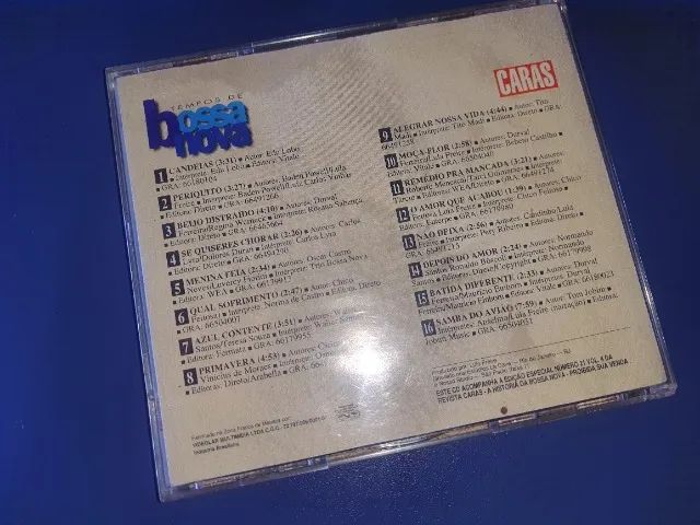Cd Bossa Nova Caras Volume 4, Usado Otimo Estado de Conservação