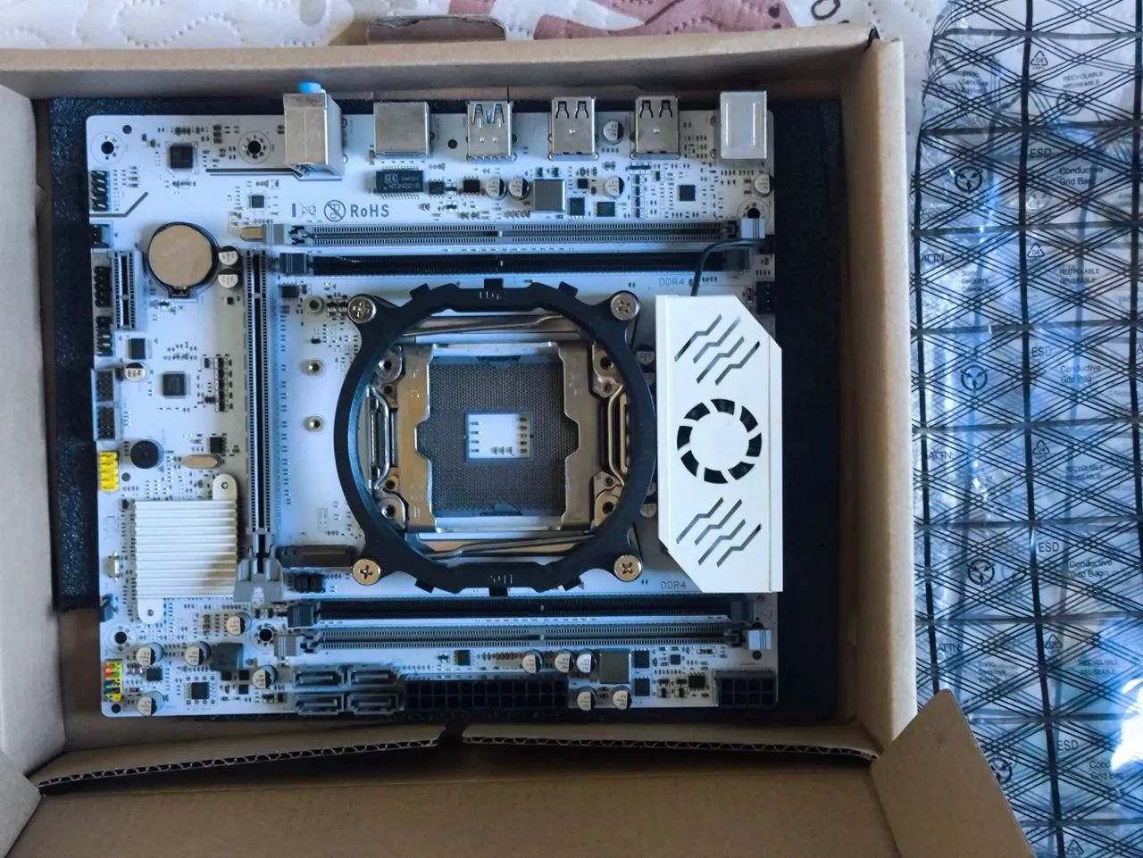 Placa mae x99+ xeon e5 2640v4