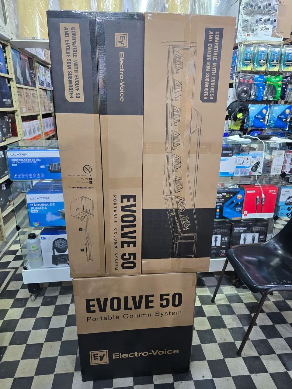  CAIXA ATIVA EVOLVE 50 ELETRO VOICE  - Foto 3