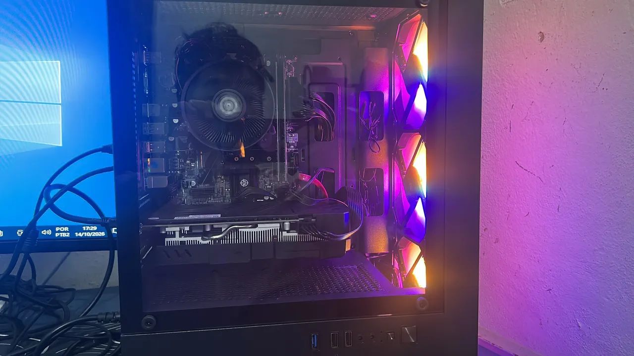 Cpu Gamer nova com i5 e Rx 580 e 90 dias de garantia  - Foto 2