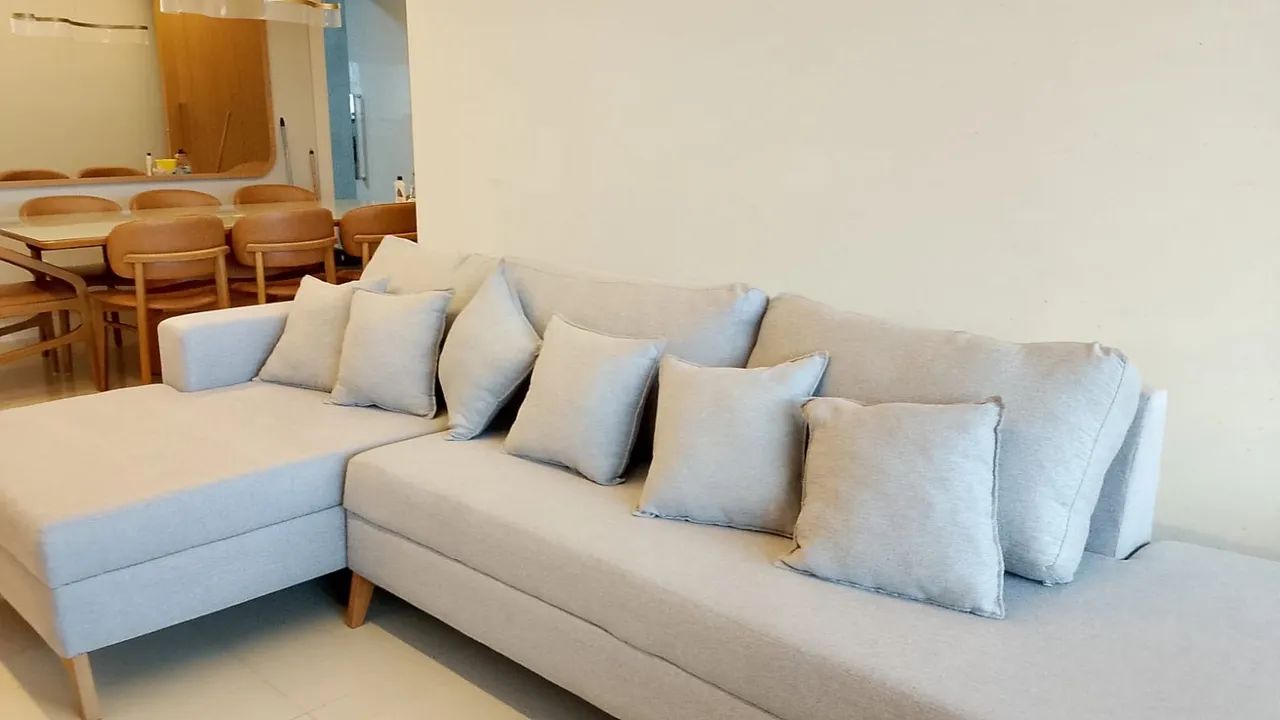 Sofa fino acabamento 3 metros  - Foto 4