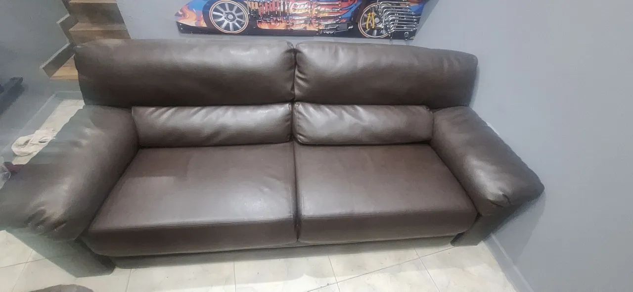 Sofá de couro 
