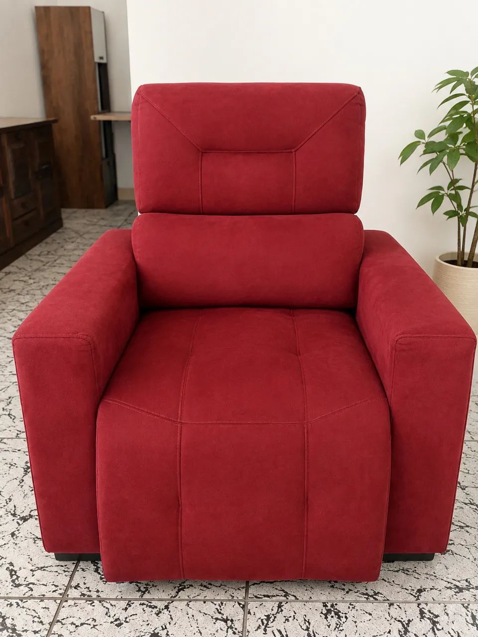 Poltrona levanta os pés 