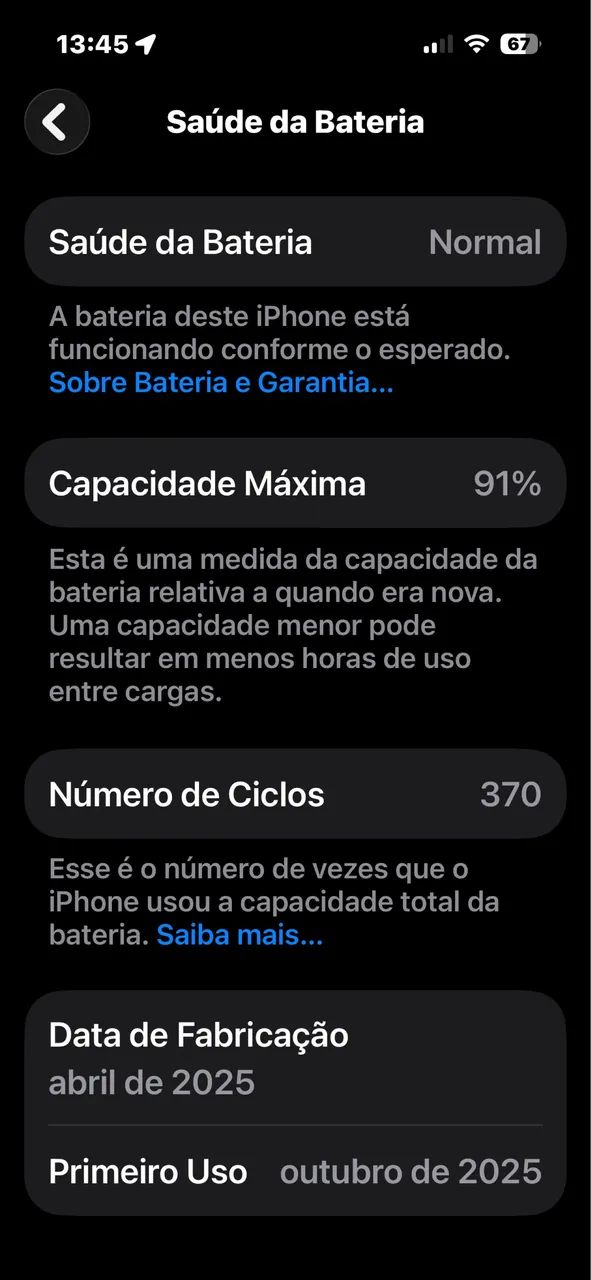 iPhone 15/ 128 Gb na garantia de fabrica até mês 10 - Foto 5
