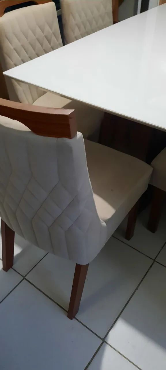 Vendo Mesa 6 cadeiras bem conservada - Foto 2