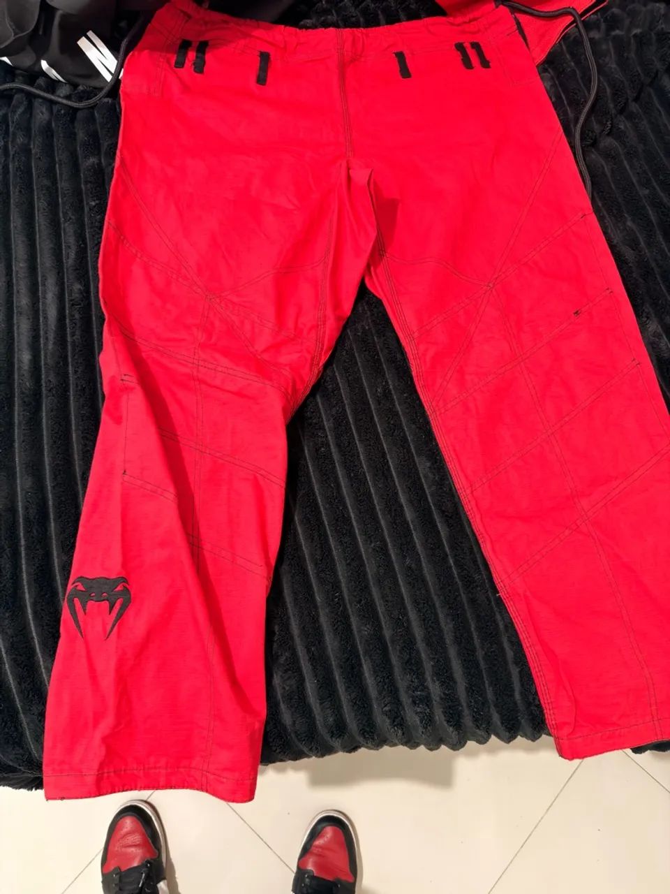Kimono Venum A4 Vermelho Importado - Foto 3