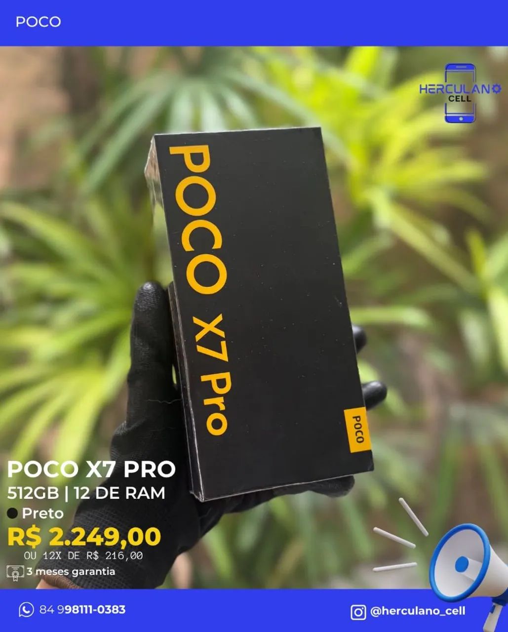 Vendo poco X7 pro 12/512gb preto lacrado 