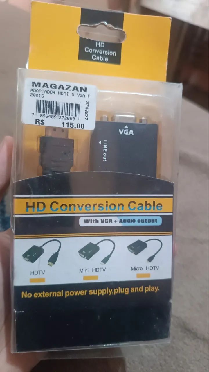 HD conversion cabe  - Foto 2