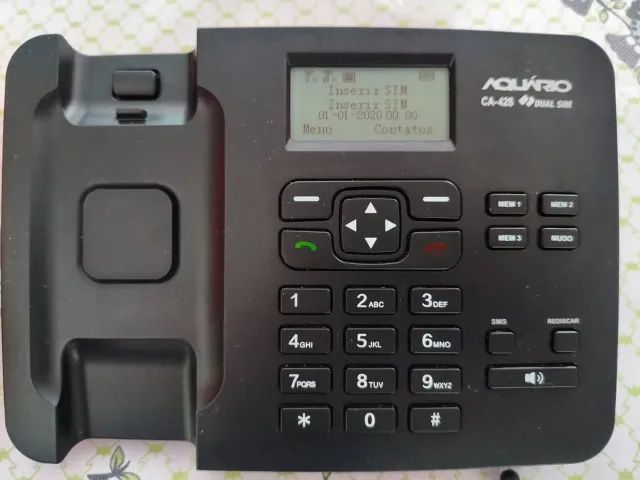 Telefone Rural Aquario CA-42S Desbloqueado Idel para áreas com sinal fraco - Foto 2