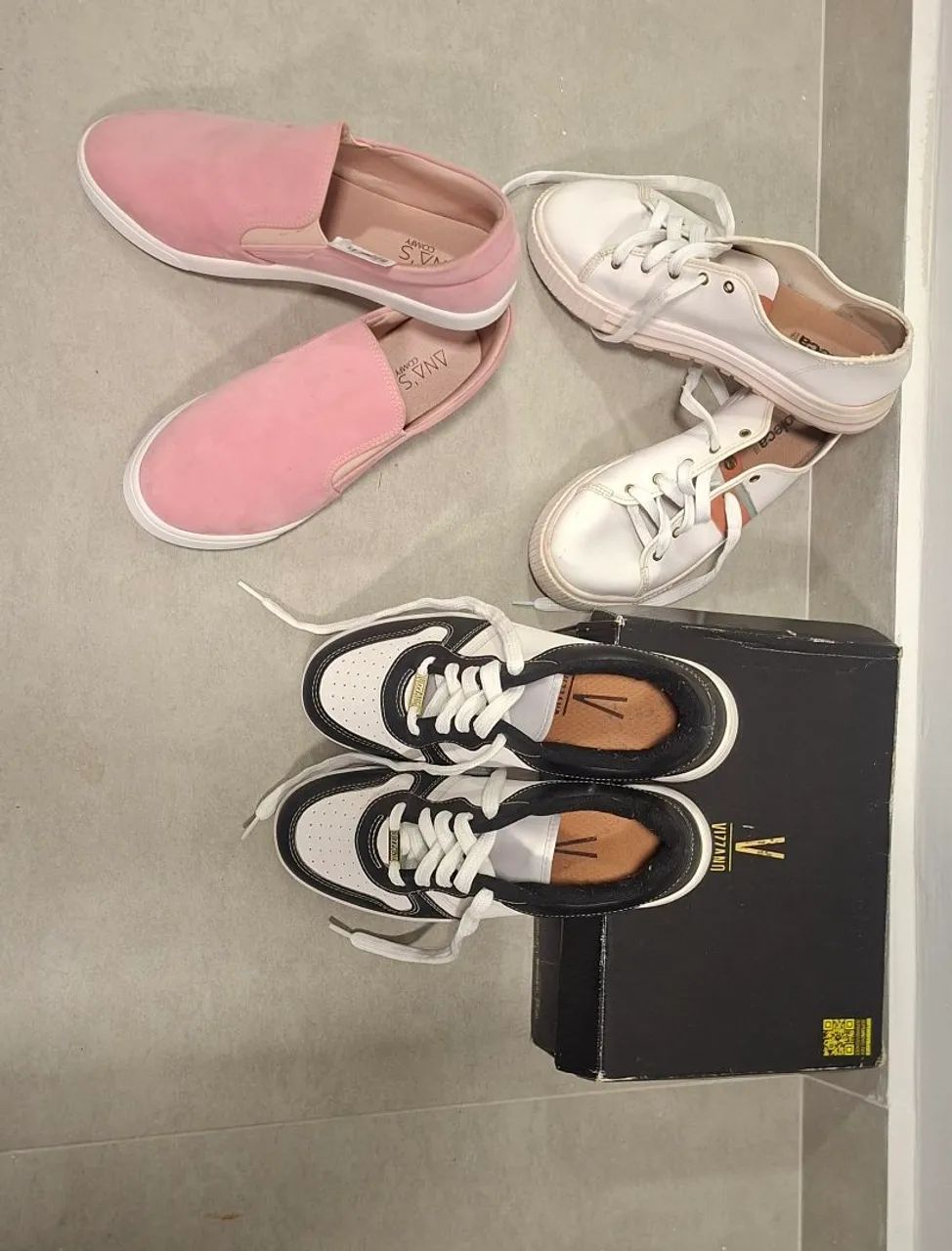 3 pares de tênis (ler anúncio)