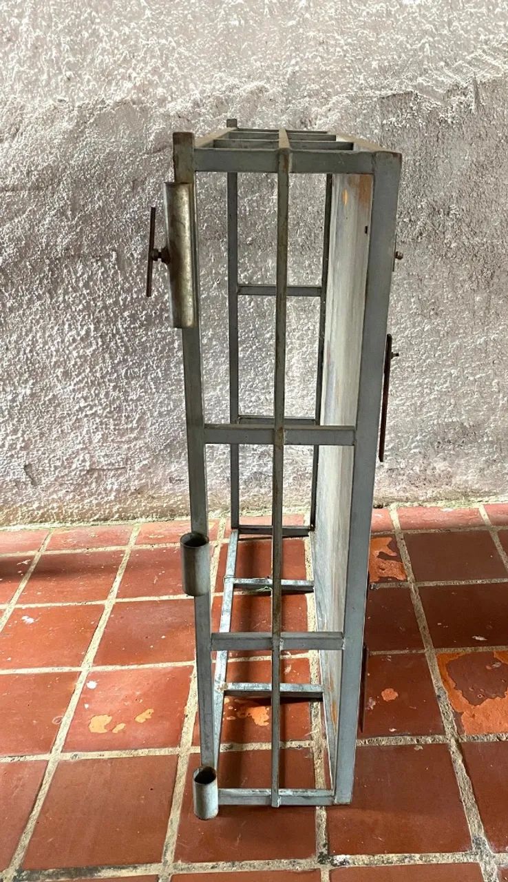 Bagageiro de Ferro Para Carro Suporte - Foto 2