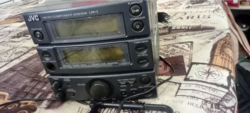 Som JVC mini sistem componente , sem teste - Foto 4