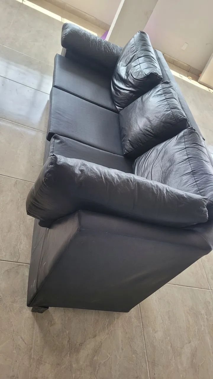 Sofa de couro