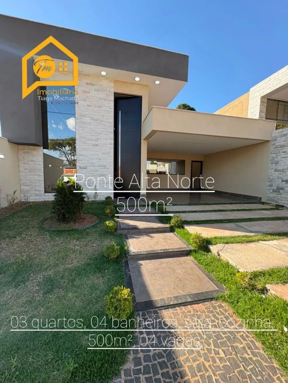 Excelente casa na Ponte Alta Norte 