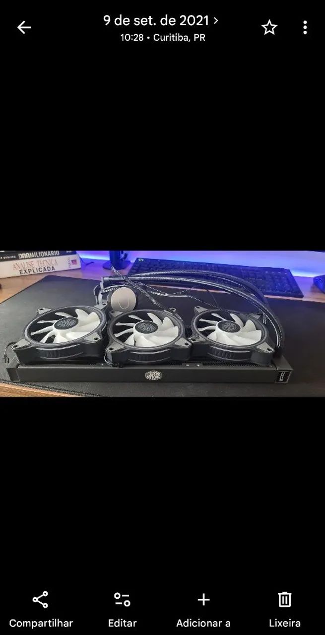 Water Cooler -  Cooler Master Masterliquid 360 Illusion - Foto 5
