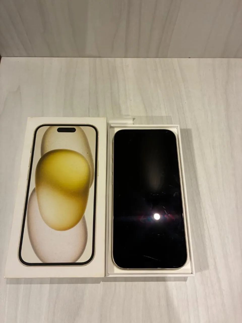 COMBO APPLE: iPhone 15 128GB Amarelo Impecável + Apple Watch de Brinde! - Foto 5